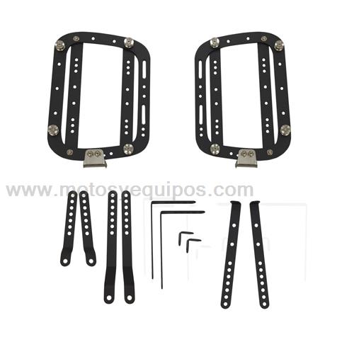 Tubular Lateral Kohl P/MALETAS Aluminio 28/36 Lts Soporte Universal