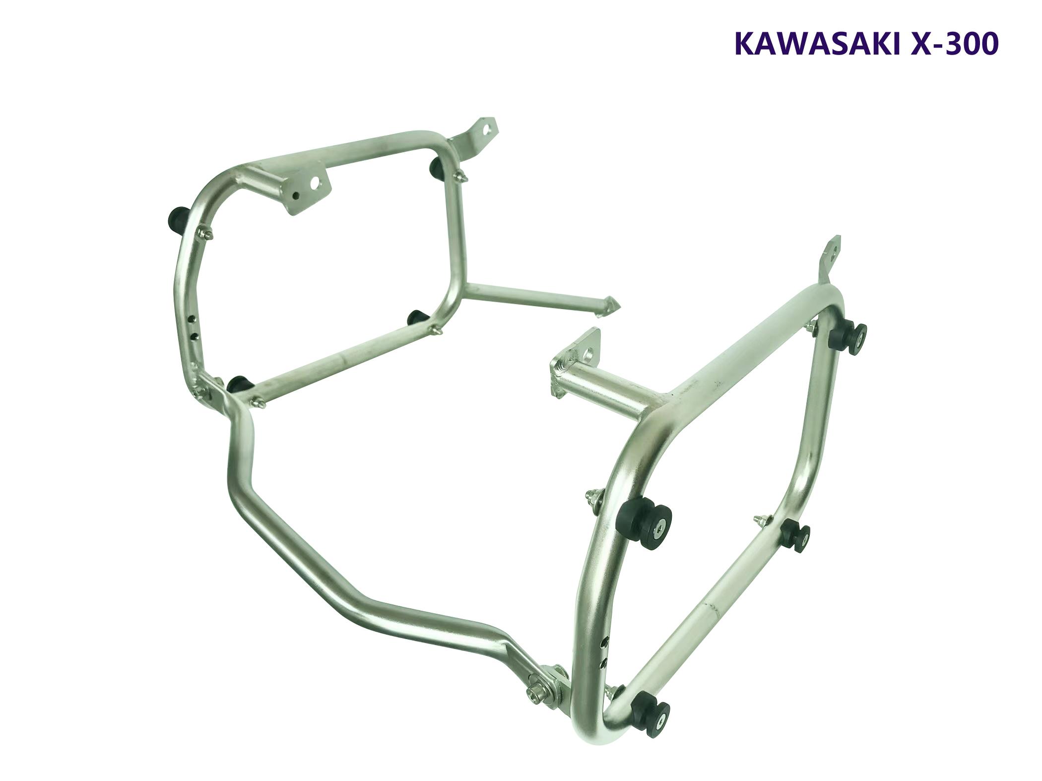 Tubular Lateral LS2 Kawasaki VERSYS-X 300