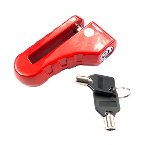 Candado Disco Freno PROMOTO Acero Rojo 10MM