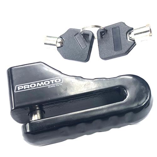 Candado Disco Freno PROMOTO Acero Negro 10MM