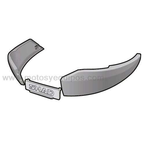 Mica Reflectora SHAD SH48 D1B481EMR Transparente