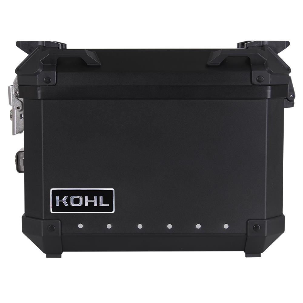 Maleta Lateral KOHL Der KH4N.1 Aluminio Negro 28 Lts
