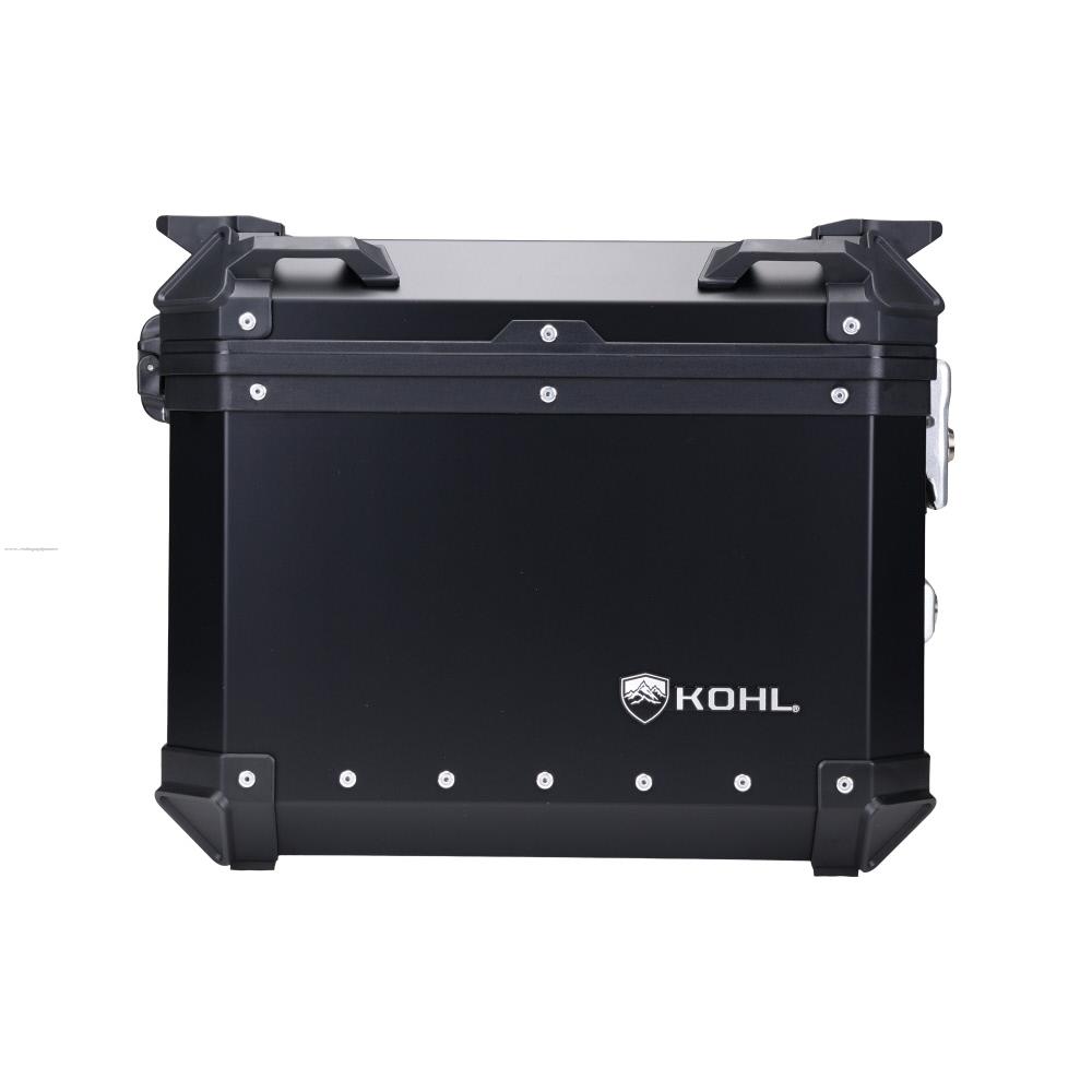 Maleta Lateral KOHL Izq X4 Aluminio Negro 28 Lts