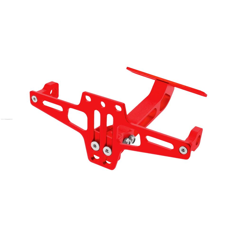 Porta Placa PROMOTO JY-01 Rojo