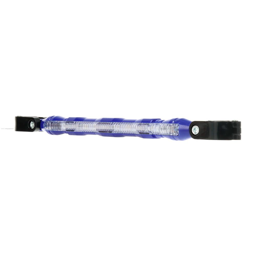 Protector Manubrio PROMOTO PLATINO Azul Luz Led Rgb 12V