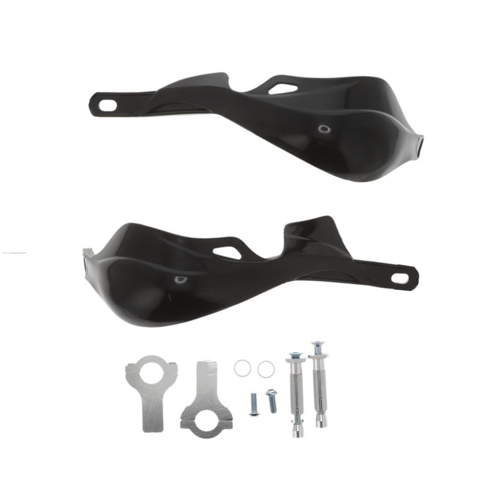 Juego Protector Mano Enduro SS459 Negro PLASTICO/ALUMINIO