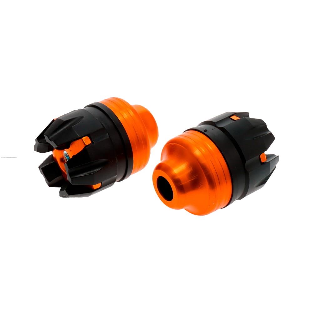 Slider PROMOTO R-07 ALUMINIO/PLASTICO Naranja (2 PIEZAS)