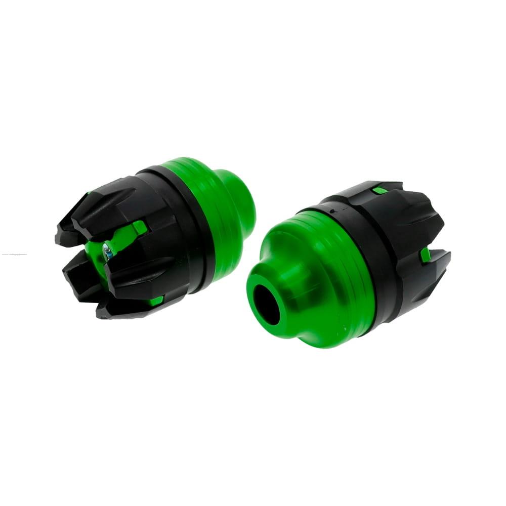 Slider PROMOTO R-07 ALUMINIO/PLASTICO Verde (2 PIEZAS)