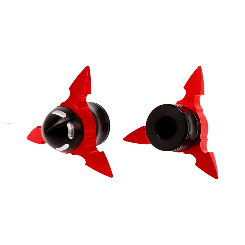 Slider PROMOTO N2 Aluminio Rojo (2 PIEZAS)