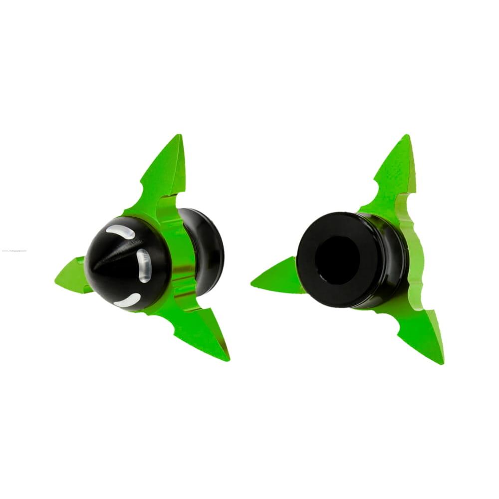Slider PROMOTO N2 Aluminio Verde (2 PIEZAS)