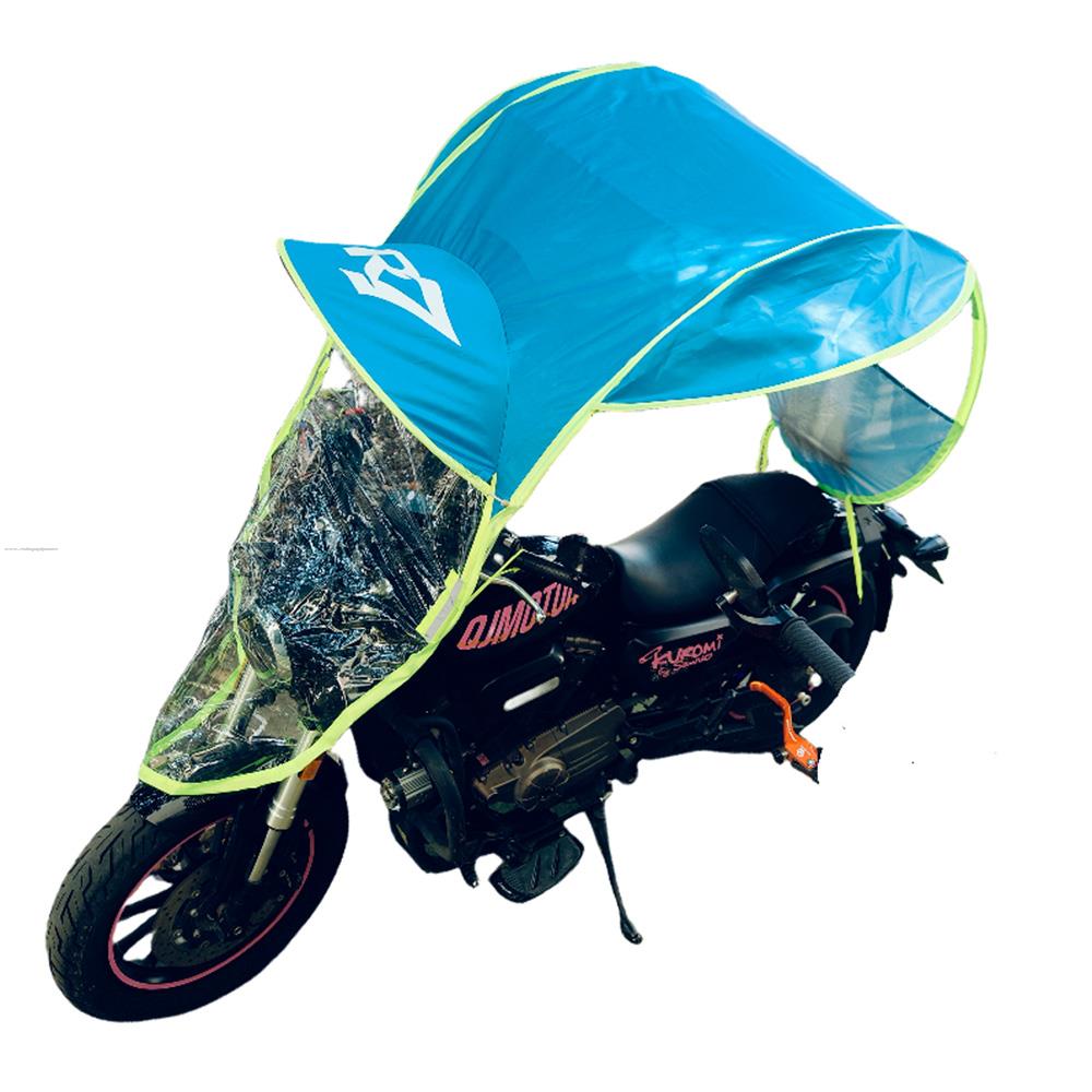 Funda Cabina R7 RACING Azul Toldo para Motocicleta (2.78M x 1.26M)
