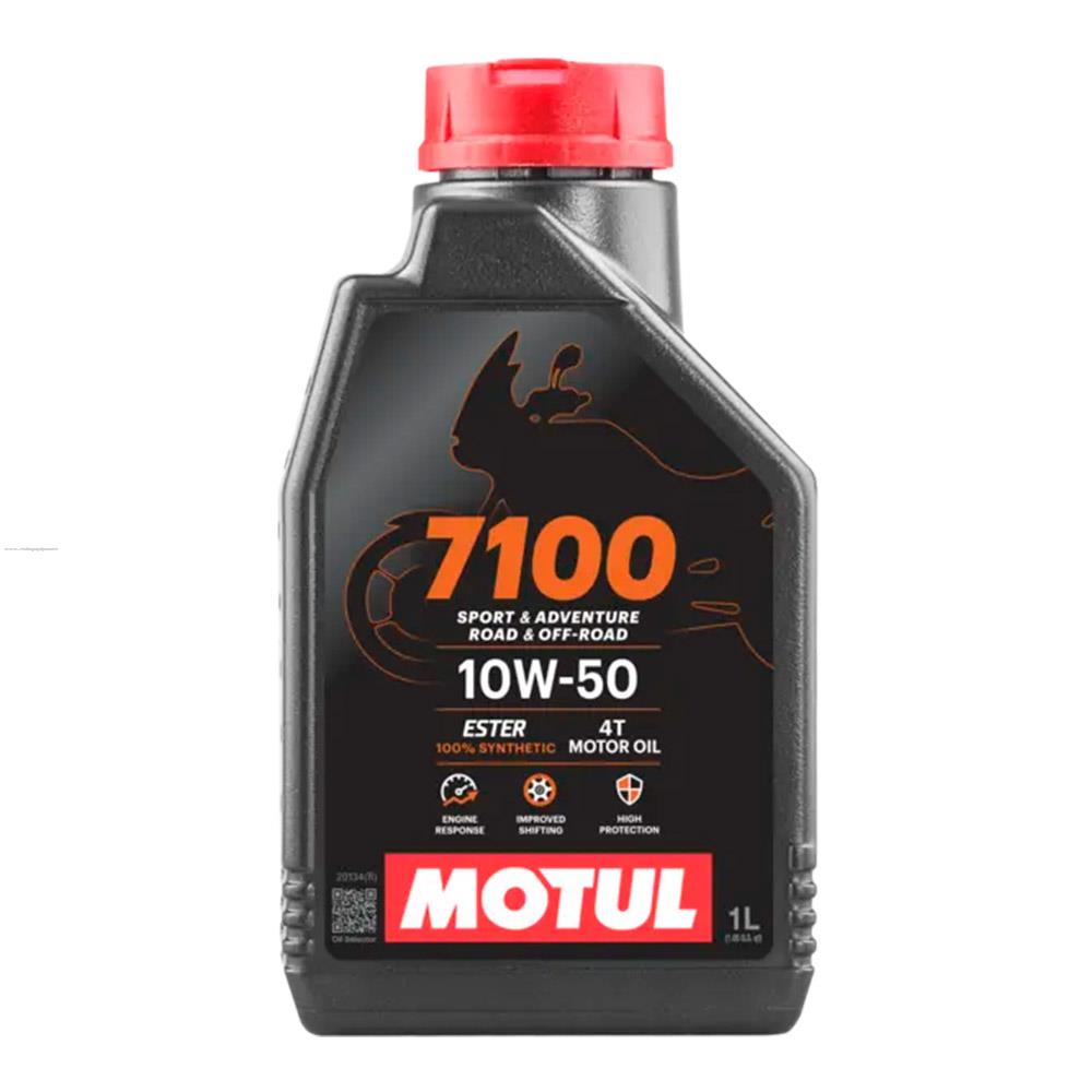 Aceite para Motor a Gasolina 4 Tiempos MOTUL 7100 10W50 1L Sintetico