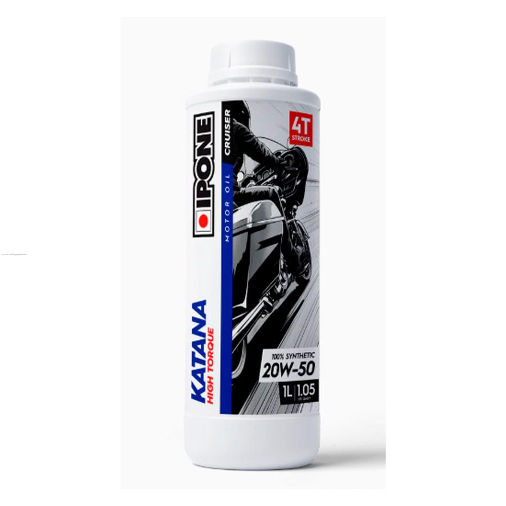 Aceite para Motor a Gasolina 4 Tiempos IPONE Katana High Torque 20W-50 1L