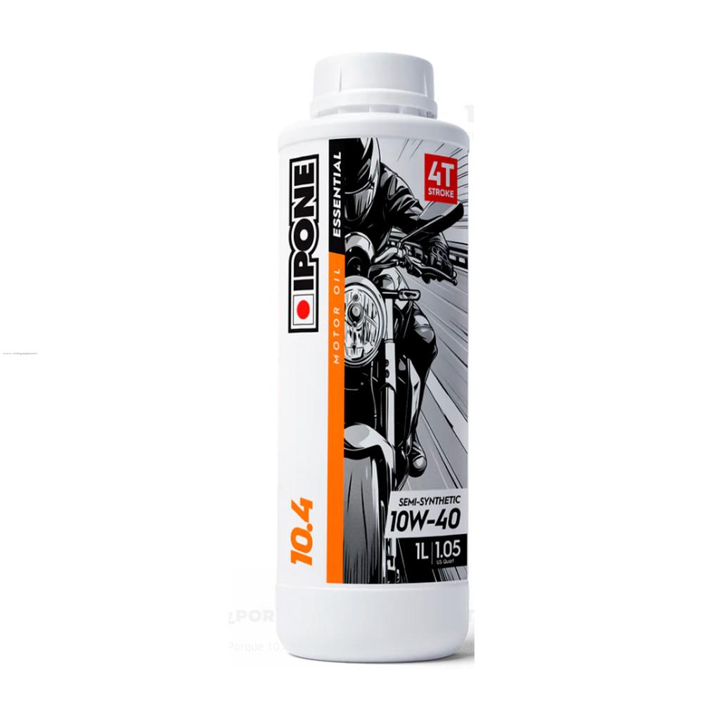 Aceite para Motor a Gasolina 4 Tiempos IPONE 10.4 10W-40 1L