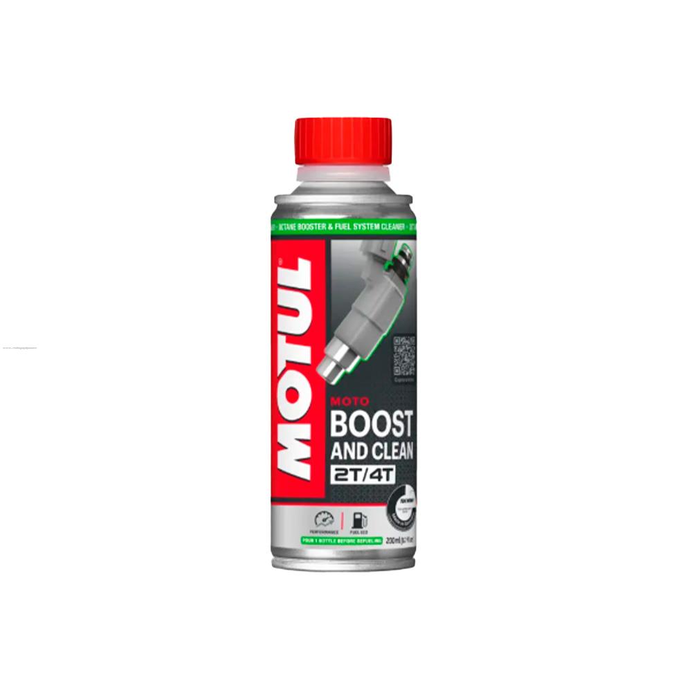 Limpiador MOTUL Boost And Clean 2T/4T 200ML