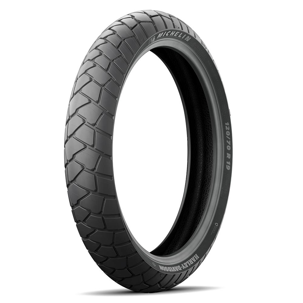 Llanta Doble Proposito MICHELIN 120/70R 19 Scorcher Adventure 60V Delan TL
