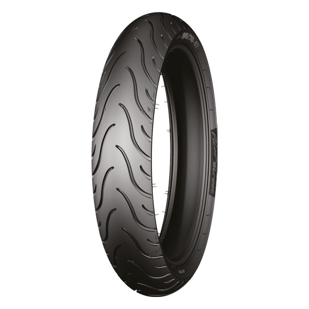 Llanta Trab MICHELIN 110/80 17 Pilot Street 57S DEL/TRAS TL/TT Pilot Street