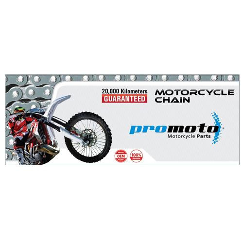 Cadena 428 -136 o Ring PROMOTO