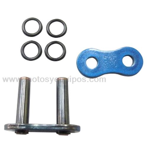 Candado Cadena 525KRO o Ring Remachado Azul RK