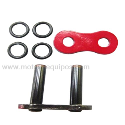 Candado Cadena 525KRO o Ring Remachado Rojo RK