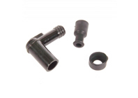 Capuchon Bujia 90 Grados 12/14 MM con Protector