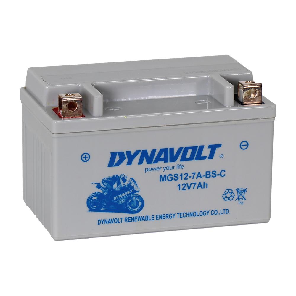 Acumulador Gel DYNAVOLT MGS12-7A-BS-C (YTX7A-BS)