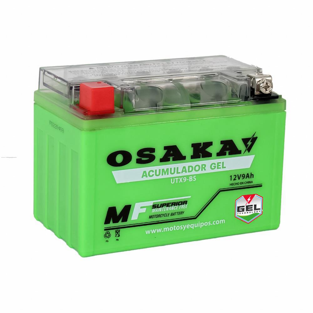 Acumulador Gel OSAKA UTX9-BS (YTX9-BS)
