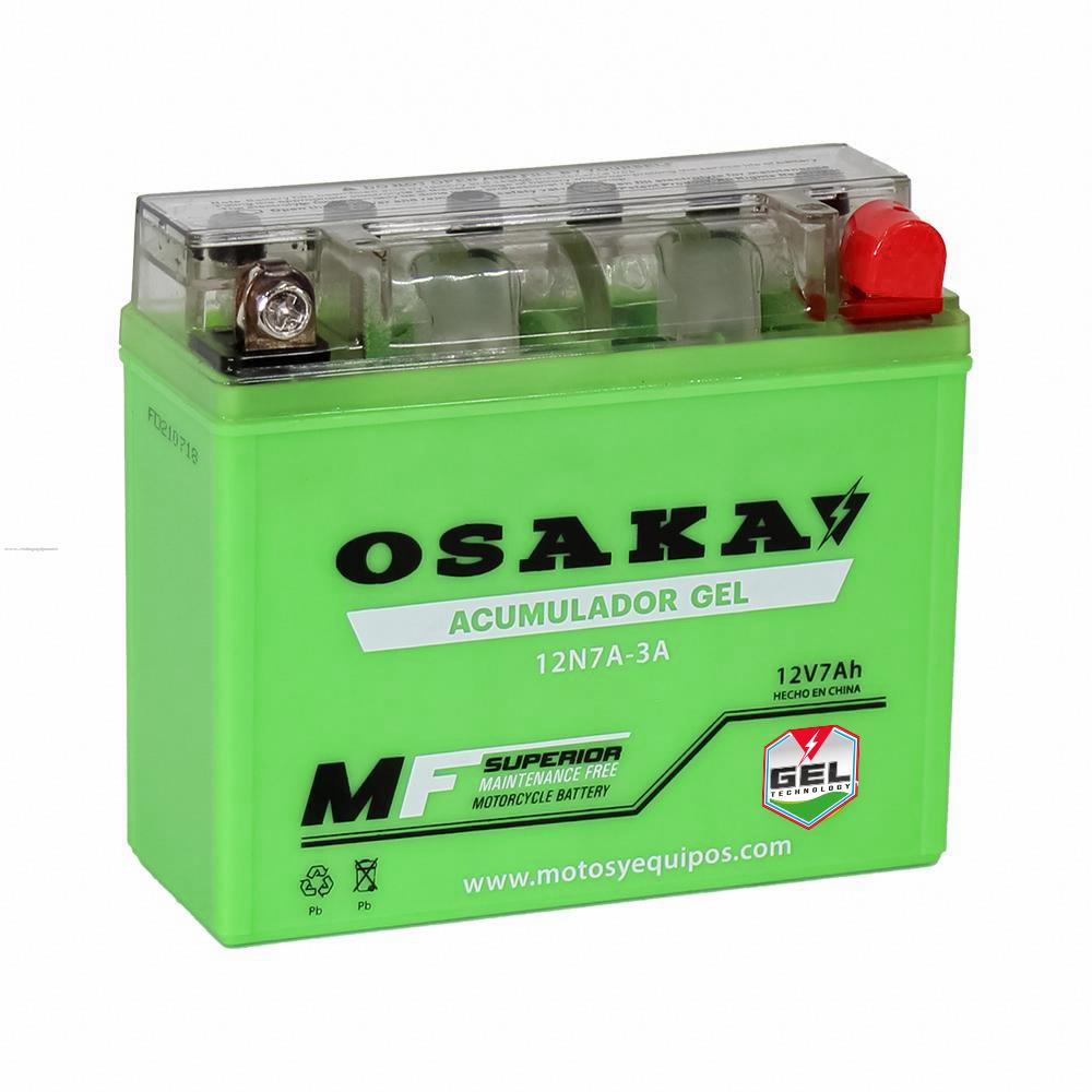 Acumulador Gel OSAKA 12N7A-3A