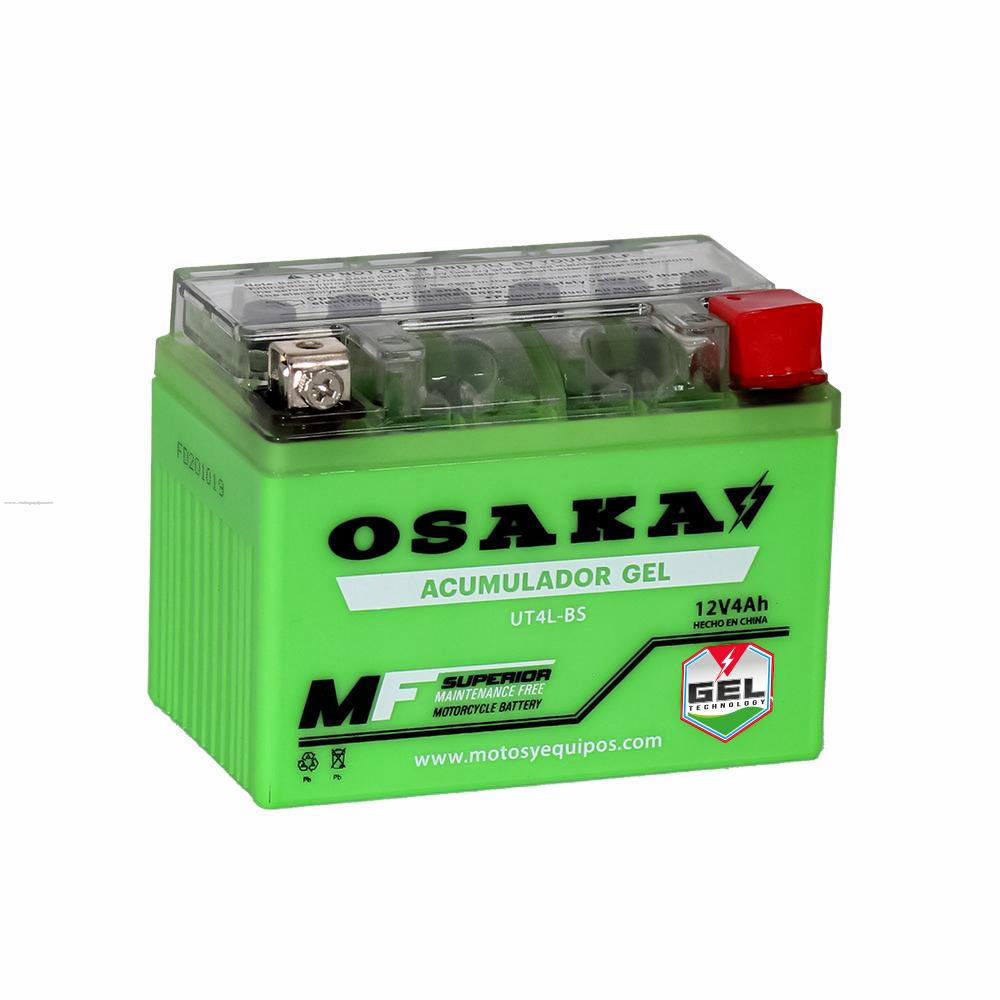 Acumulador Gel OSAKA UT4L-BS (YT4L-BS)