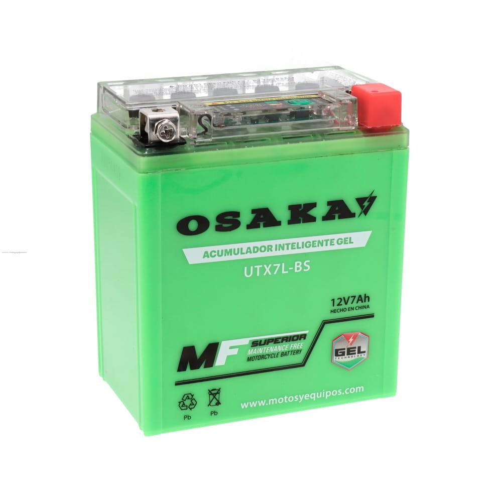Acumulador Gel Inteligente OSAKA UTX7L-BS (YTX7L-BS)