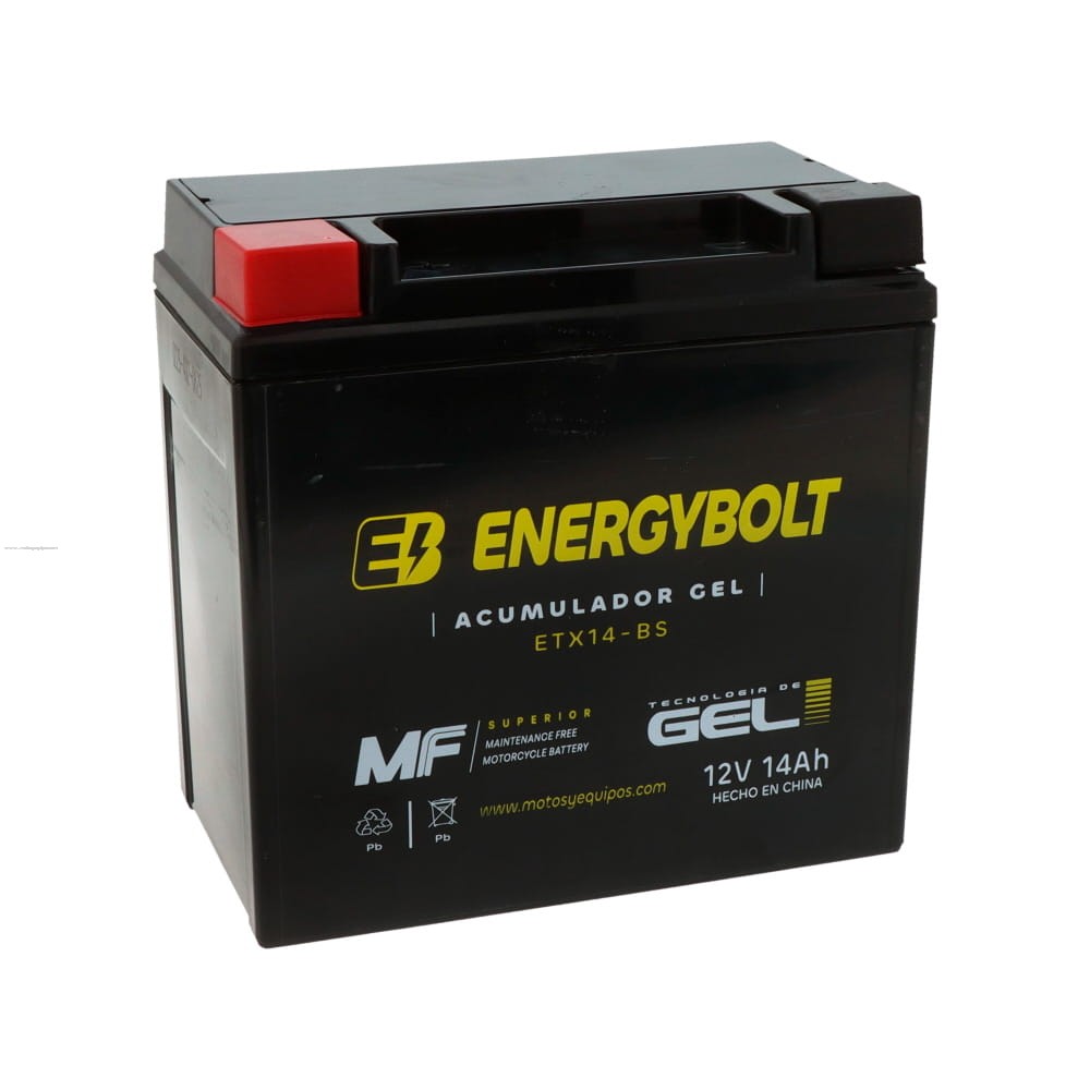 Acumulador Gel Energybolt ETX14-BS (YTX14-BS)