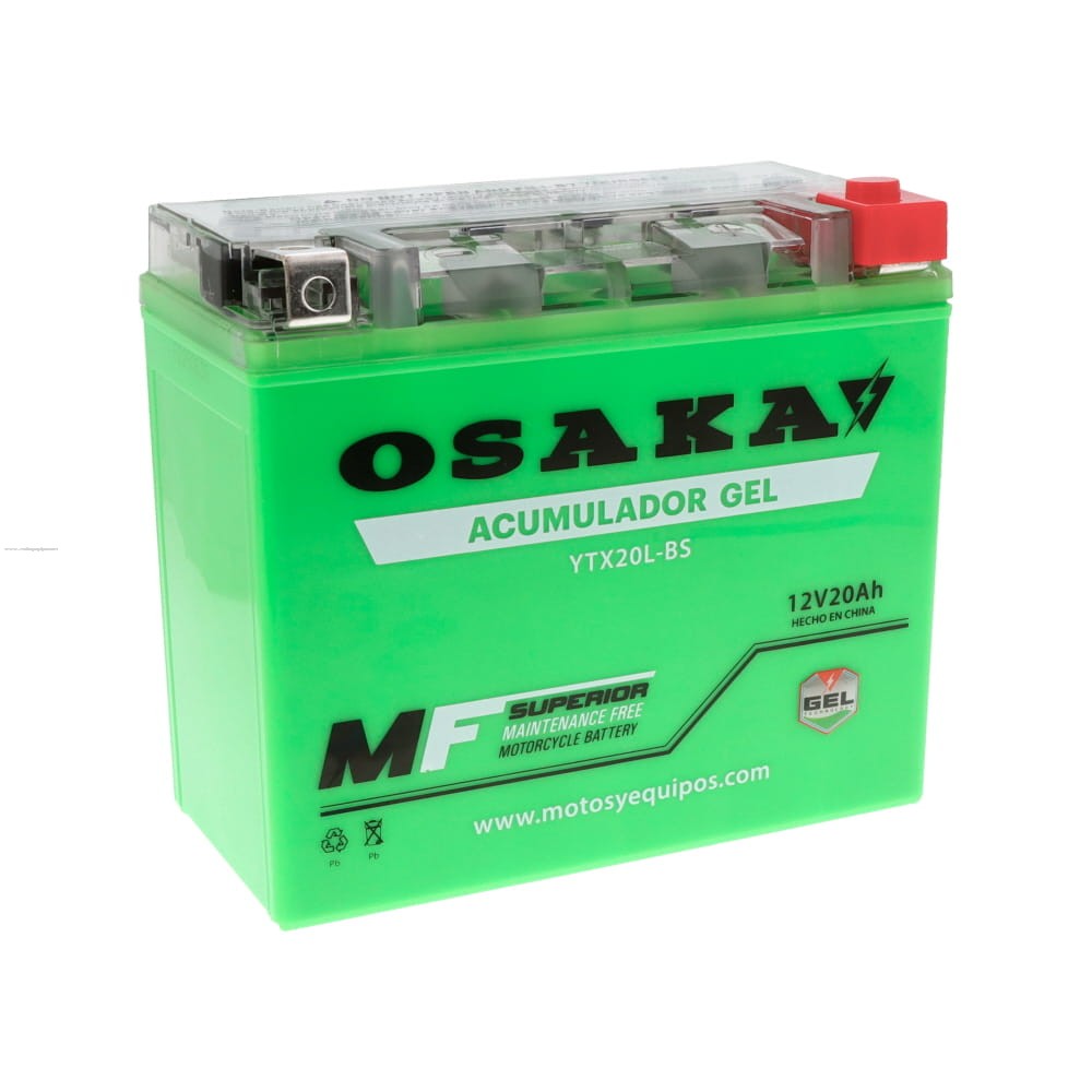 Acumulador Gel OSAKA YTX20L-BS