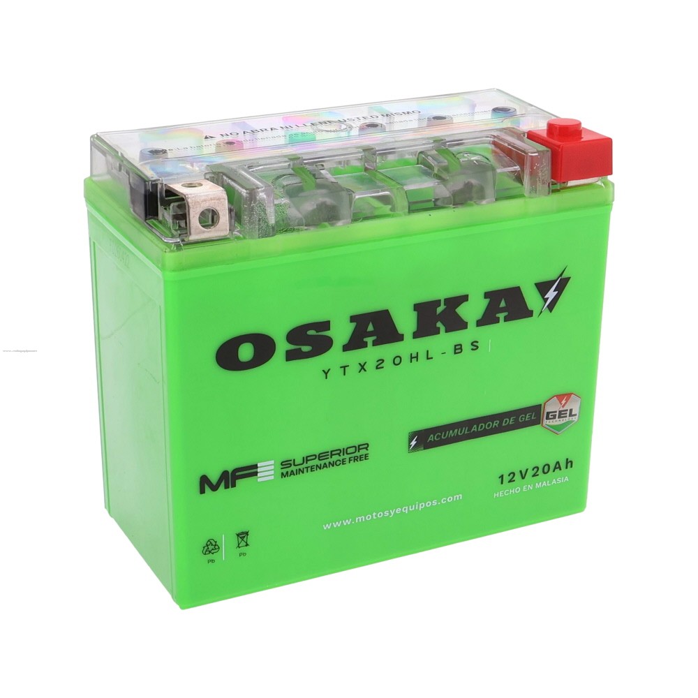 Acumulador Gel OSAKA YTX20HL-BS