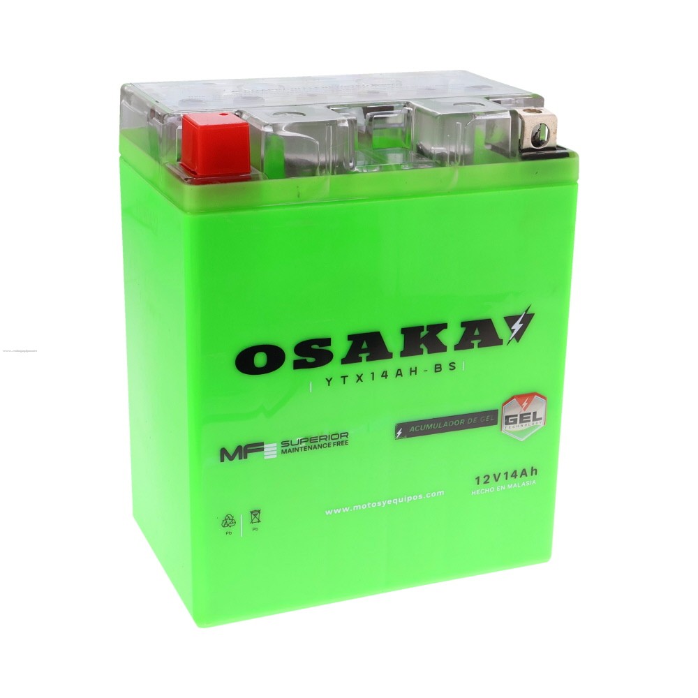 Acumulador Gel OSAKA YTX14AH-BS