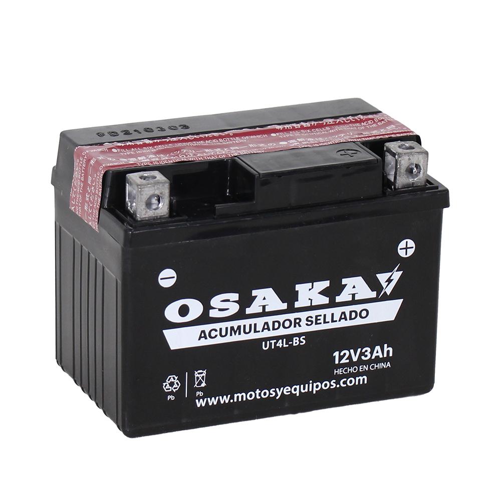 Acumulador Sellado OSAKA UT4L-BS (YT4L-BS)