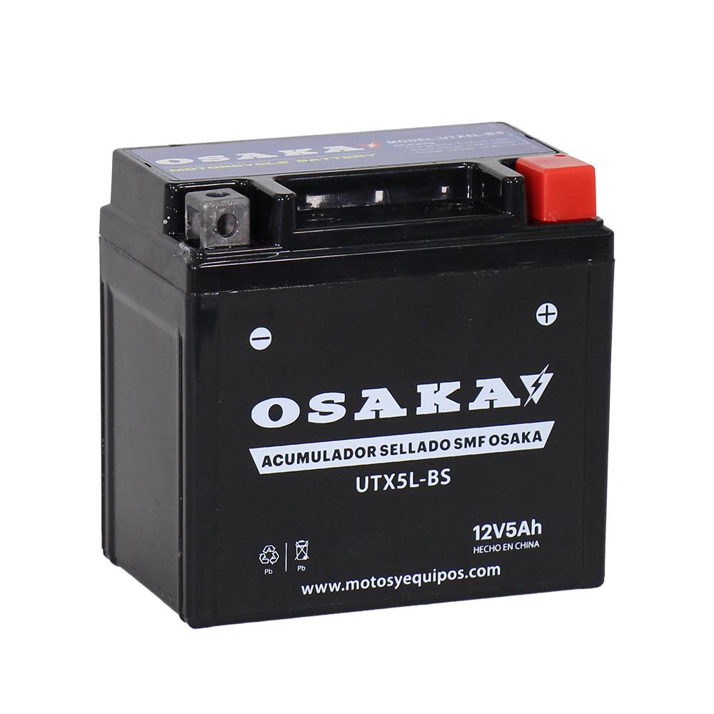 Acumulador Sellado OSAKA UTX5L-BS Smf (YTX5L-BS)