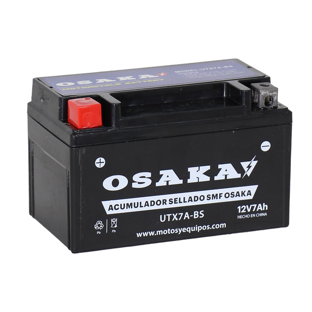 Acumulador Sellado OSAKA UTX7A-BS Smf (YTX7A-BS)