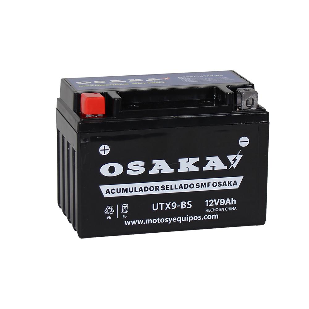 Acumulador Sellado OSAKA UTX9-BS Smf (YTX9-BS)
