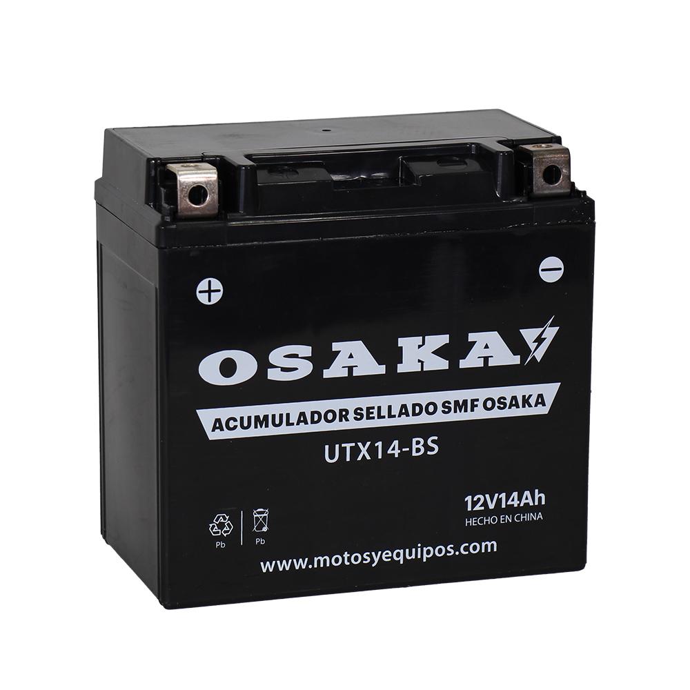 Acumulador Sellado OSAKA UTX14-BS Smf (YTX14-BS)