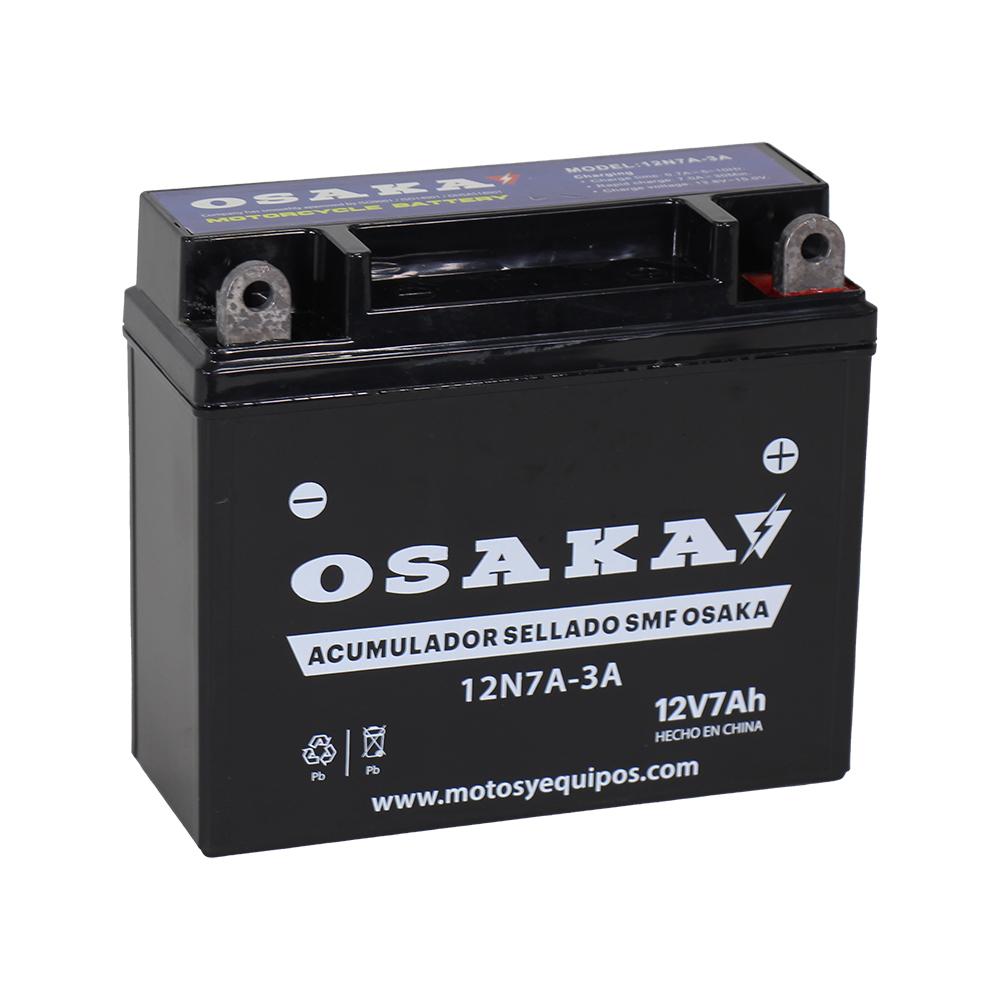 Acumulador Sellado OSAKA 12N7A-3A Smf