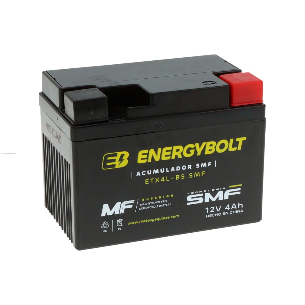 Acumulador Sellado Energybolt ETX4L-BS Smf (YTX4L-BS)