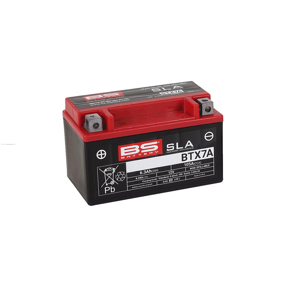 Acumulador Sellado BS BATTERY BTX7A Smf