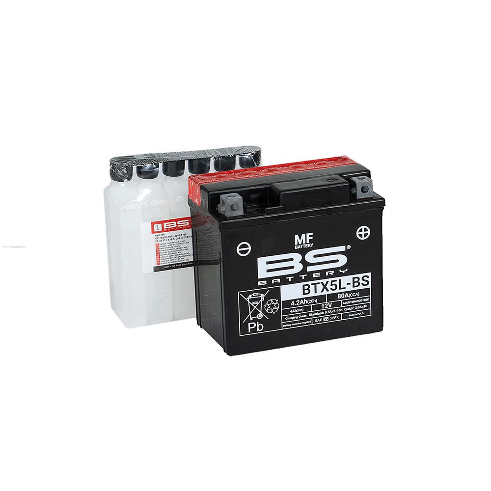 Acumulador Sellado BS BATTERY BTX5L-BS MF