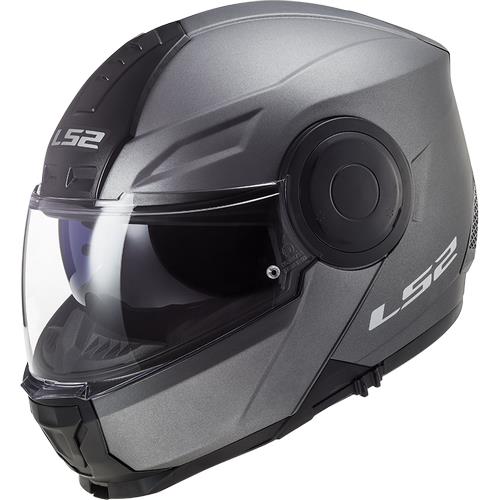 Casco Abatible LS2 Scope Solid M Titanium FF902