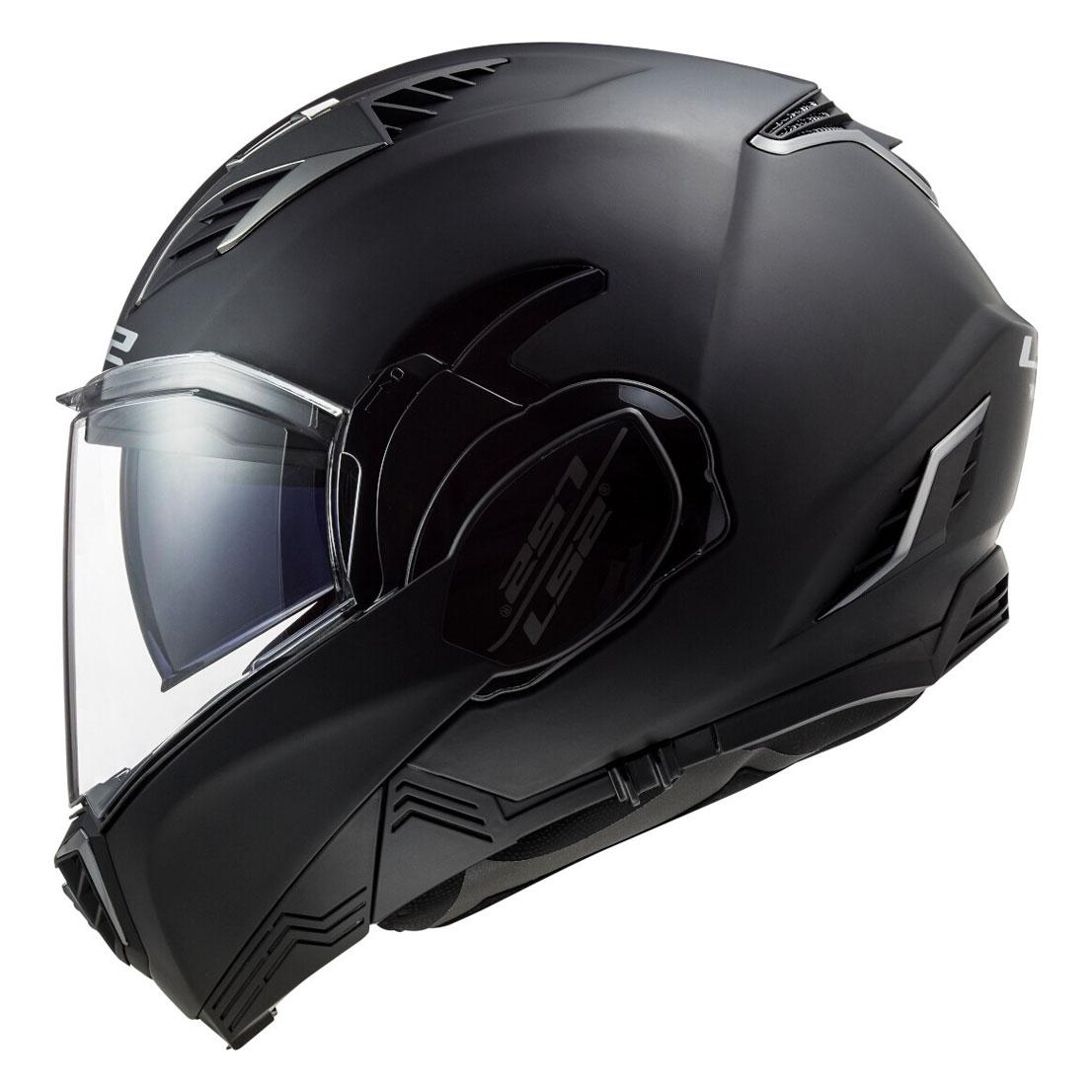 Casco Abatible LS2 Valiant II Solid NGO/MATE FF900
