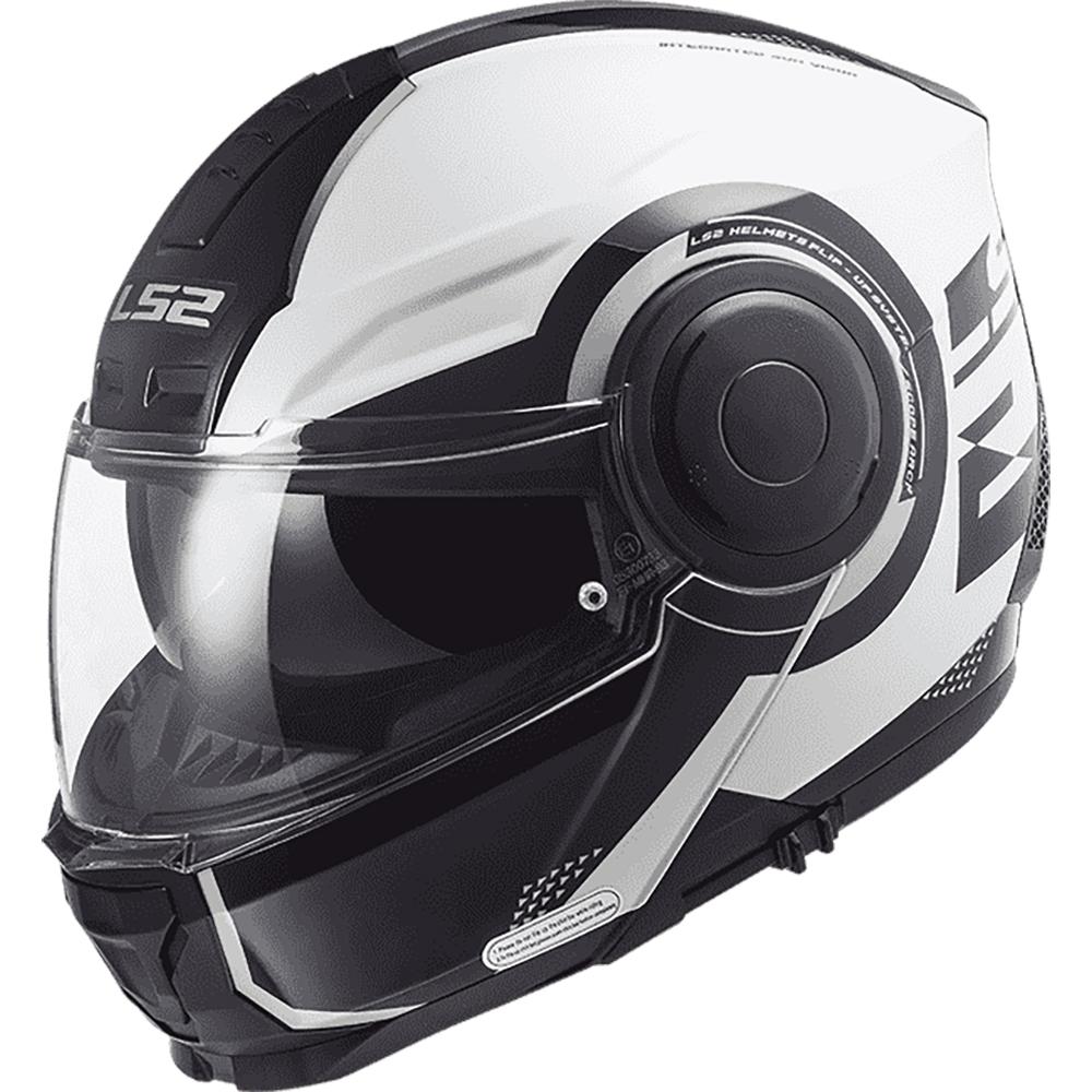 Casco Abatible LS2 Scope Skid S BCO/TITANIUM FF902