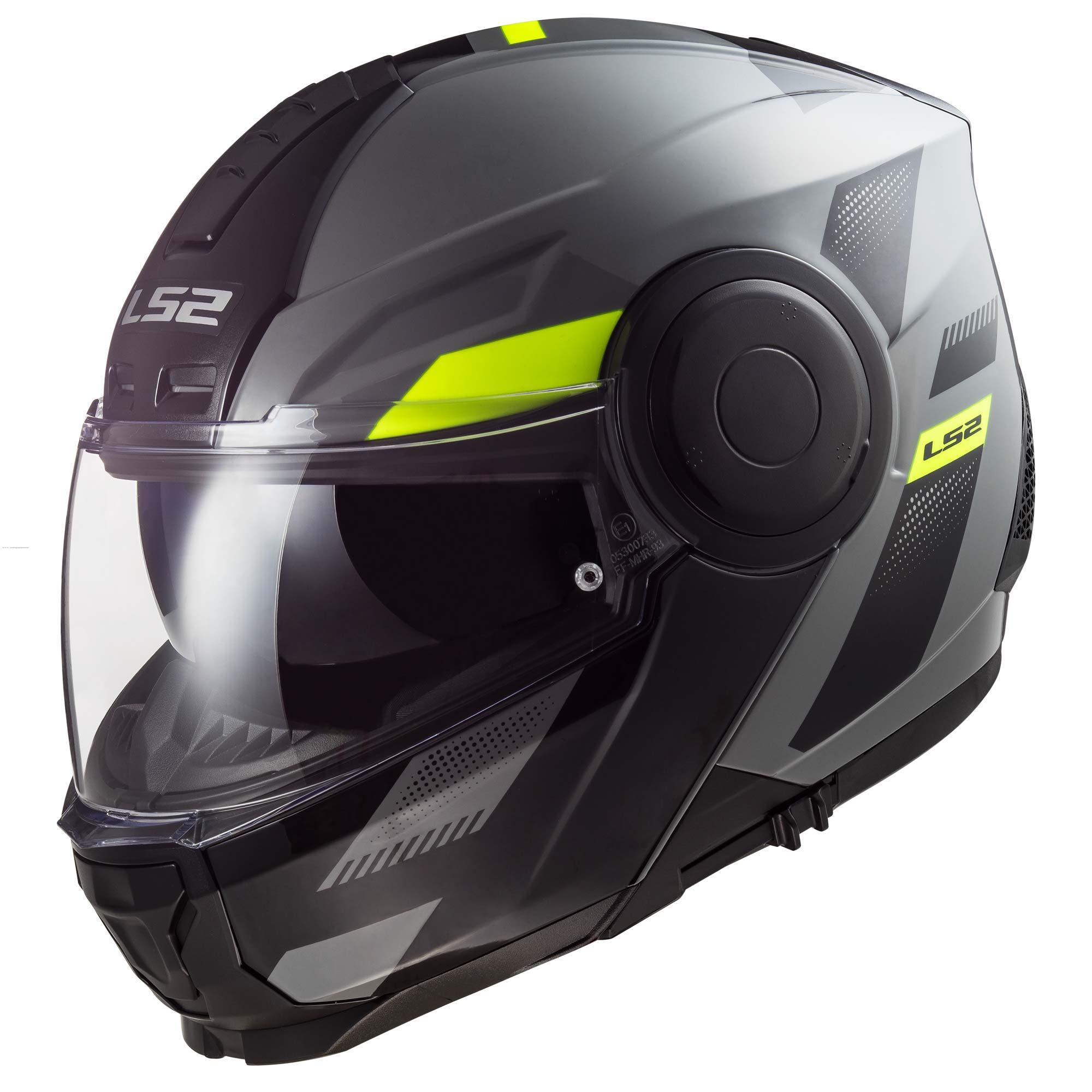 Casco Abatible LS2 Scope Max Nardo GRS/AMA Fluo FF902