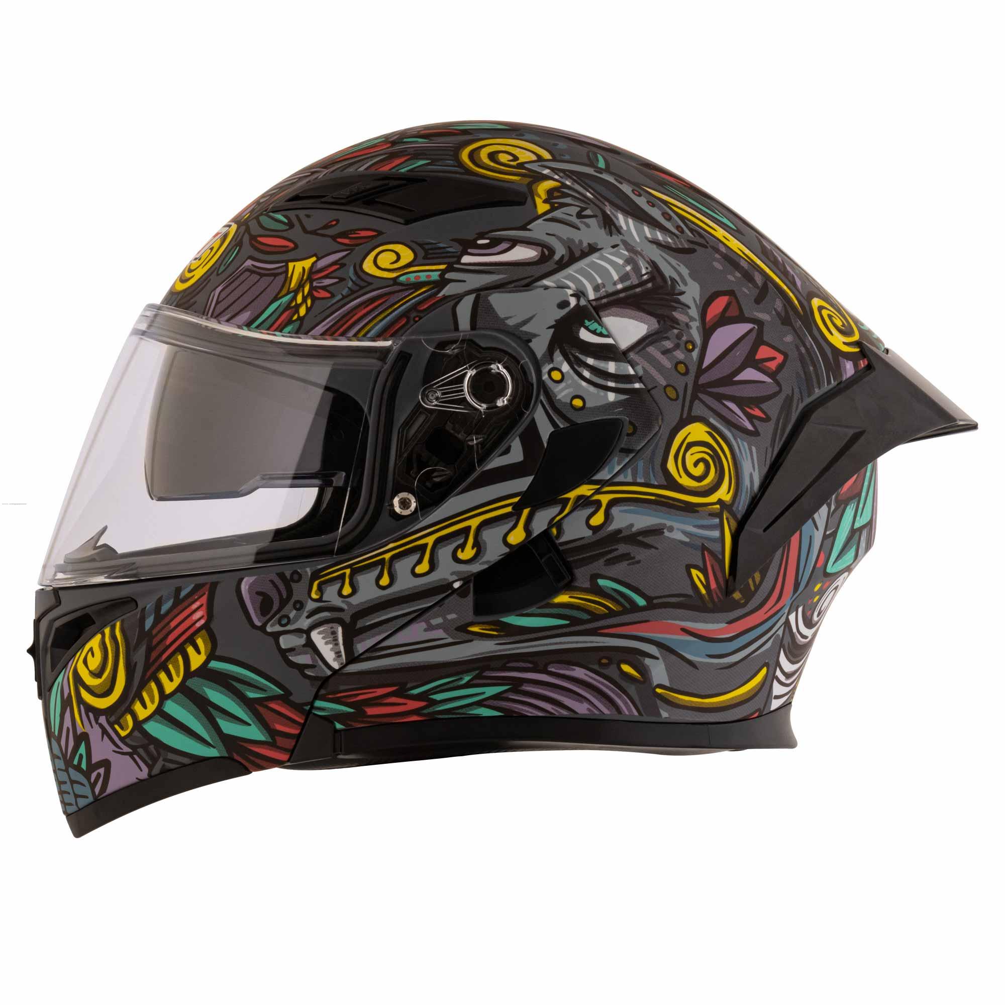 Casco Abatible R7 RACING Unscarred Xoloitzcuintle Doble Mica Dot S