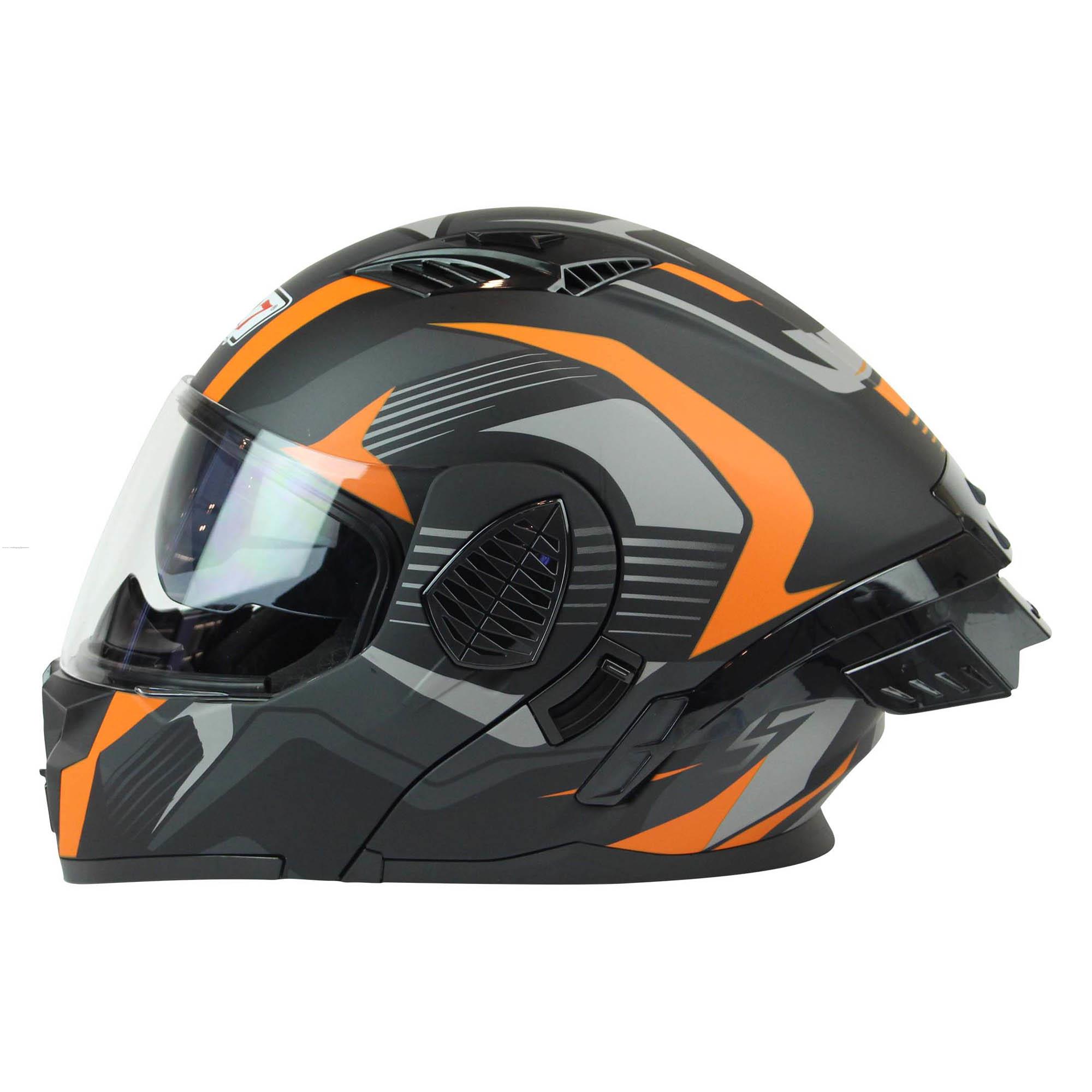 Casco Abatible R7 RACING Shell Doble Mica Dot L GRS/NJA