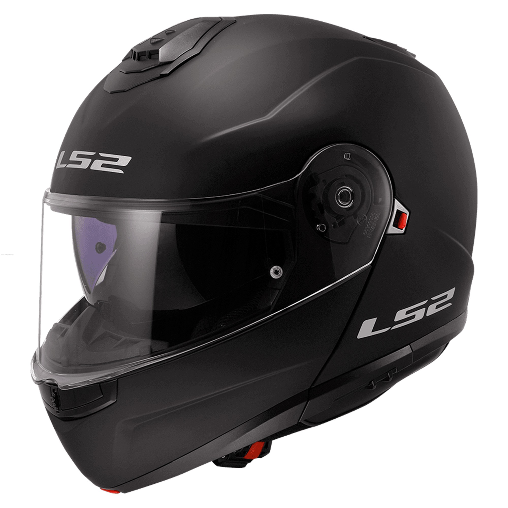 Casco Abatible LS2 Strobe II Solid L Negro FF908